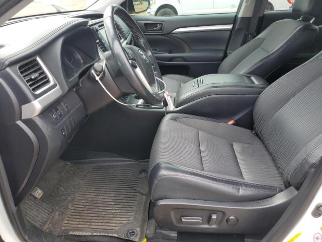  TOYOTA HIGHLANDER 2019 Biały