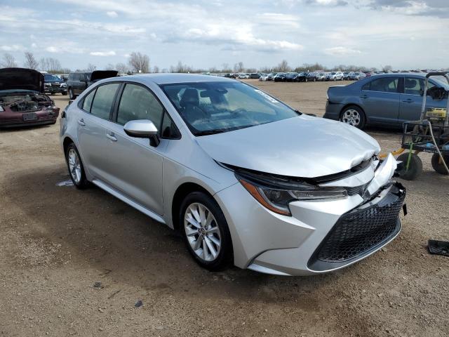  TOYOTA COROLLA 2022 Серебристый