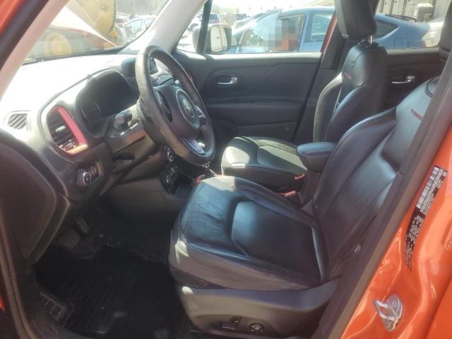 JEEP RENEGADE 2017 Orange