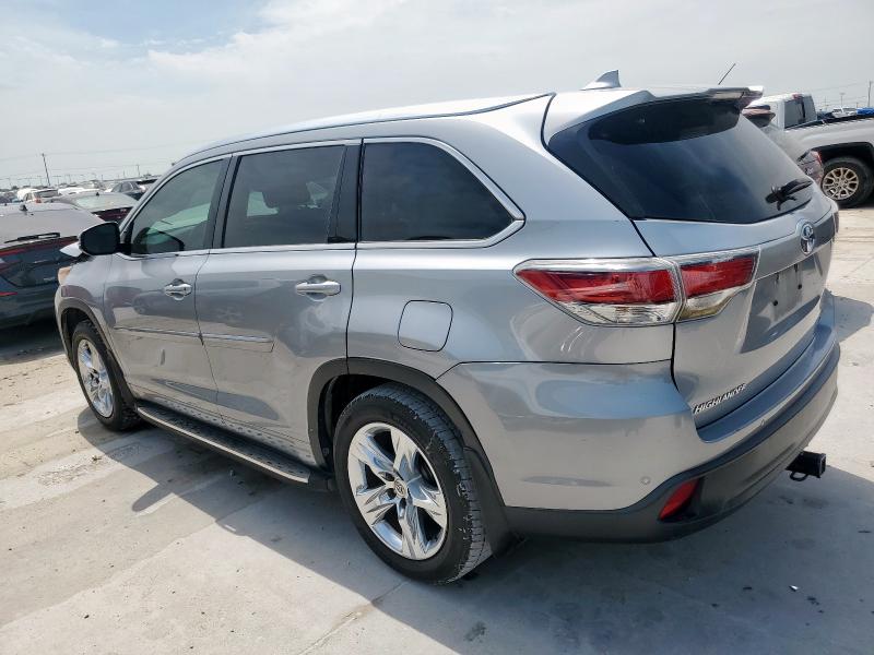  TOYOTA HIGHLANDER 2015 Silver