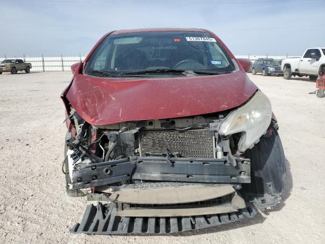  NISSAN VERSA 2015 Czerwony