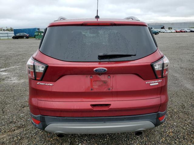  FORD ESCAPE 2017 Czerwony