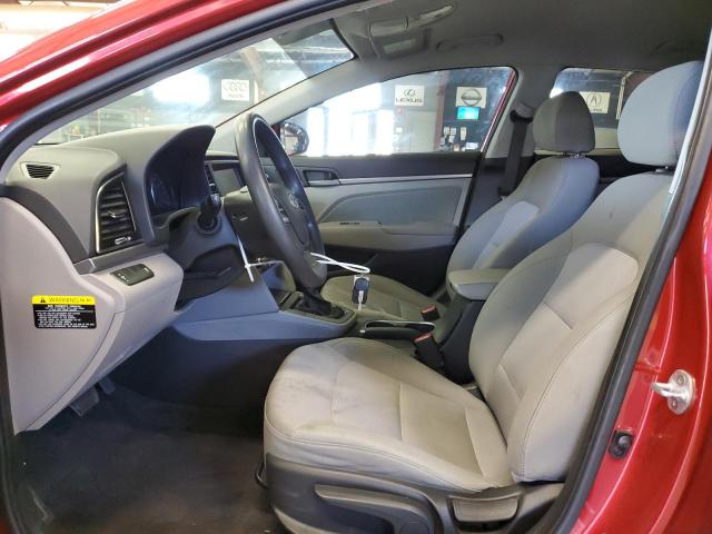 Sedans HYUNDAI ELANTRA 2017 Czerwony