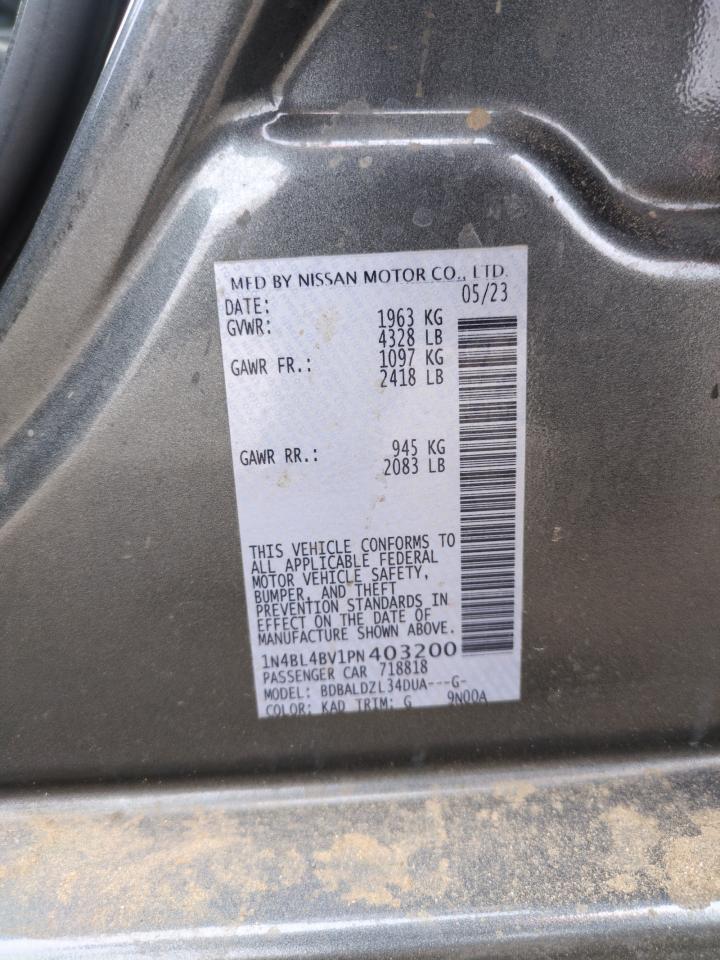 1N4BL4BV1PN403200 NISSAN ALTIMA 2023