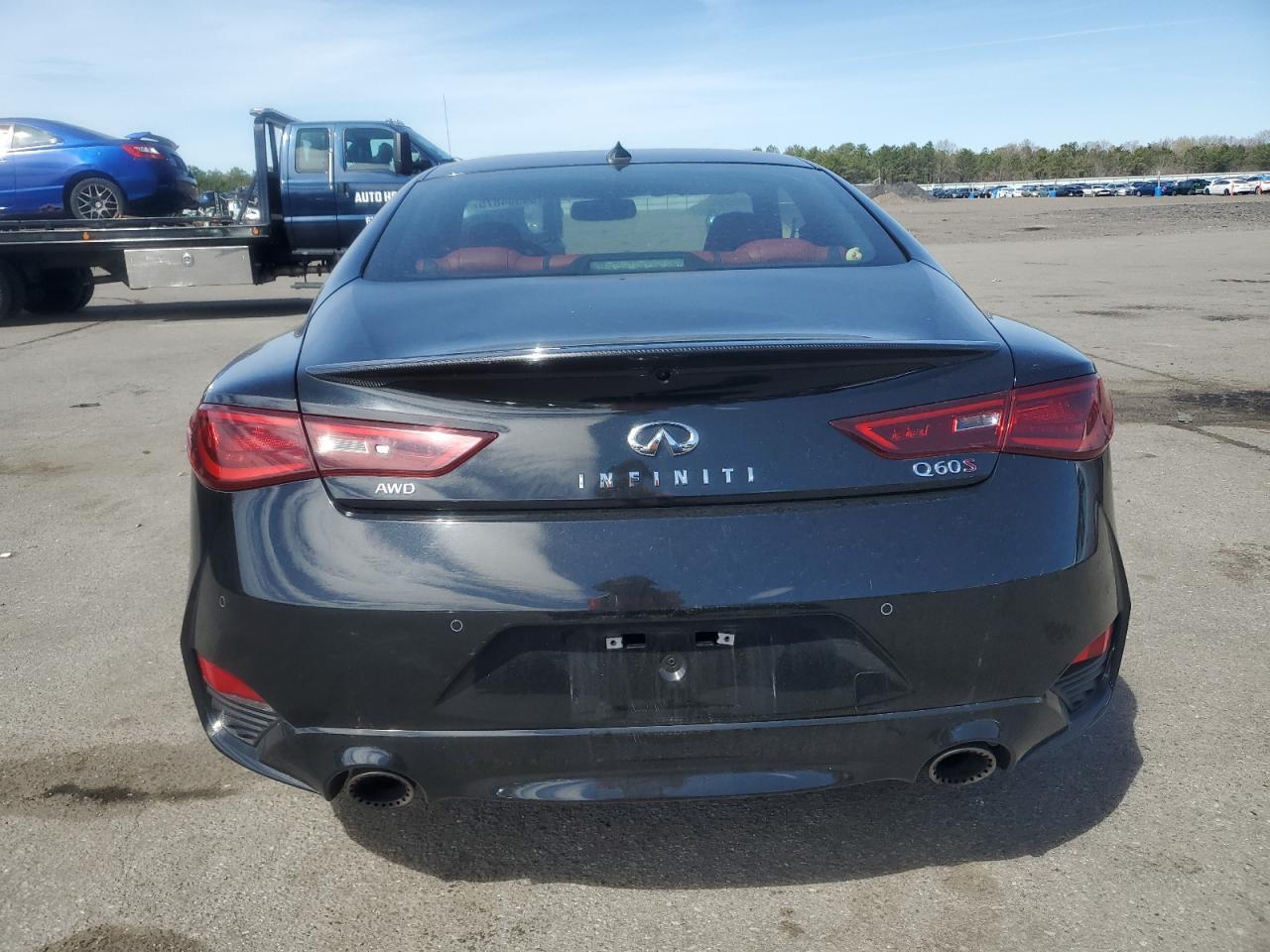 2022 Infiniti Q60 Red Sport 400 VIN: JN1FV7LL8NM681098 Lot: 54364875