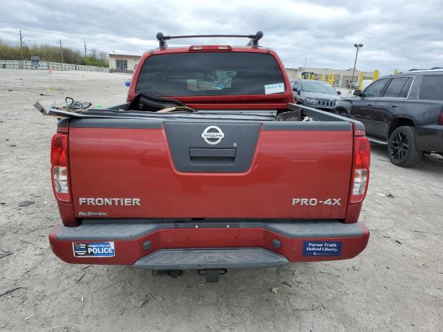  NISSAN FRONTIER 2012 Червоний