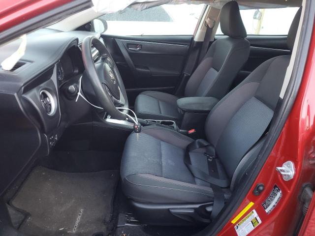  TOYOTA COROLLA 2019 Красный