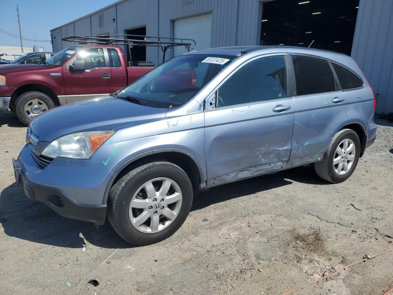 2009 Honda Cr-V Exl за продажба в Jacksonville, FL - Side