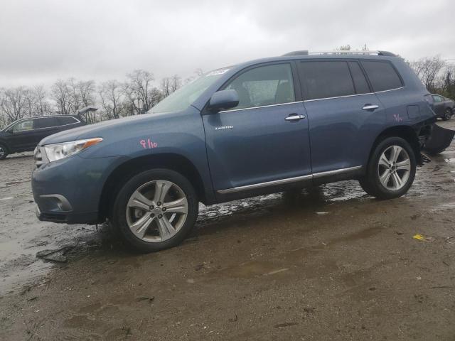  TOYOTA HIGHLANDER 2013 Blue