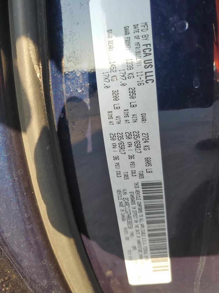 2c4rc1cg7hr638230 2C4RC1CG7HR638230 2017 Chrysler Pacifica Lx
