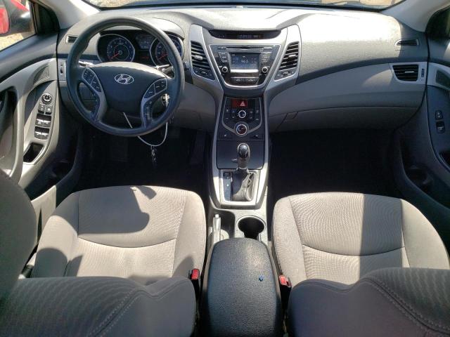  HYUNDAI ELANTRA 2014 Червоний