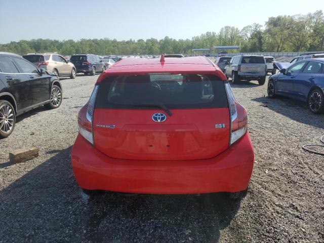  TOYOTA PRIUS 2015 Красный