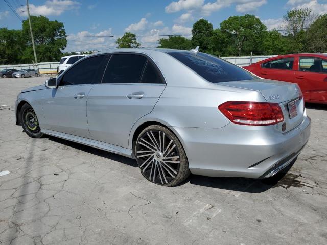 Sedans MERCEDES-BENZ E-CLASS 2014 Srebrny