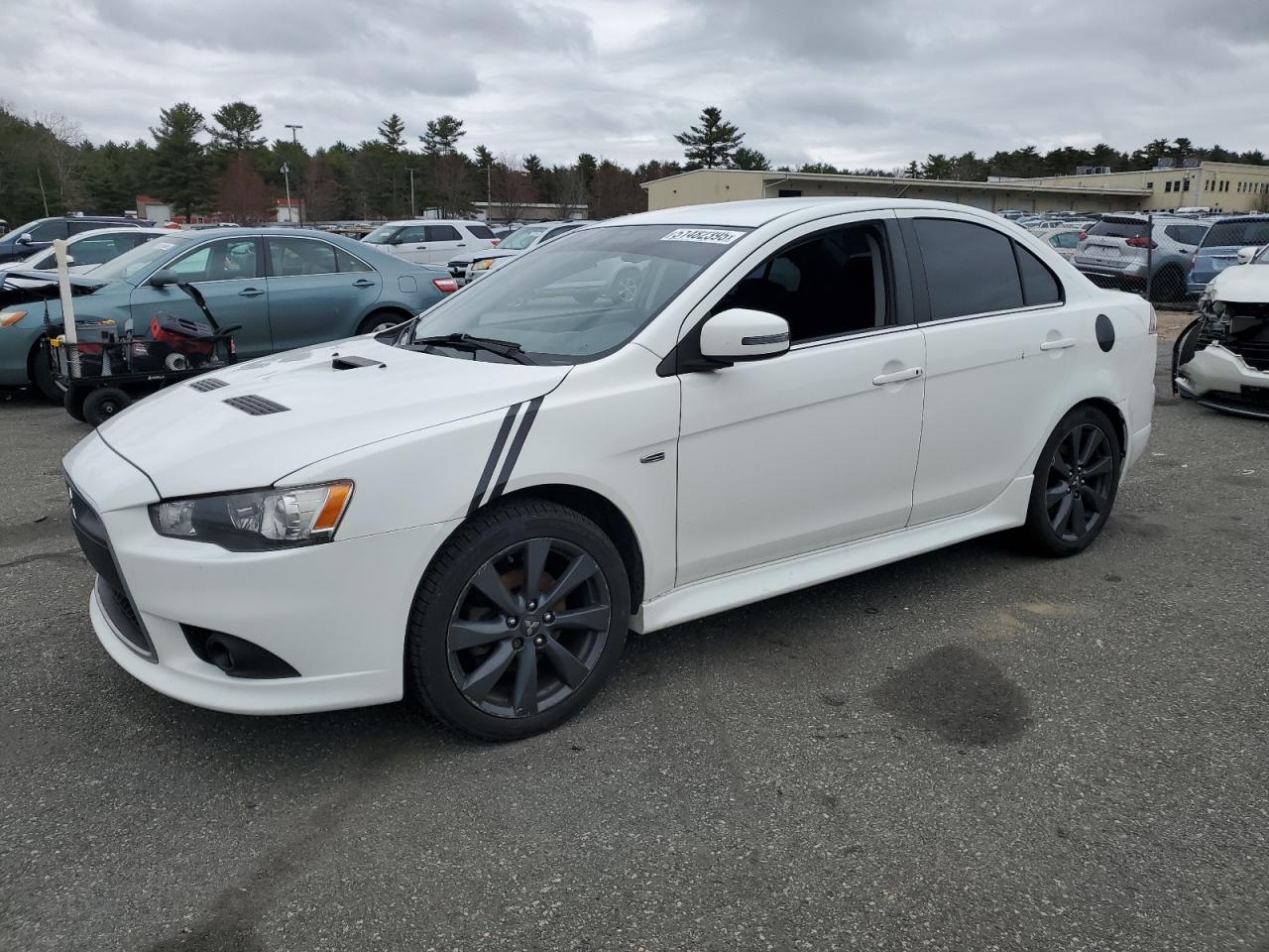 2015 Mitsubishi Lancer Ralliart للبيع في Exeter، RI - Side