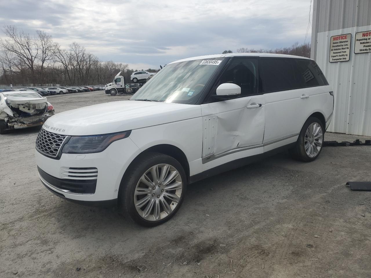 2019 Land Rover Range Rover Supercharged იყიდება Albany-ში, NY - Side