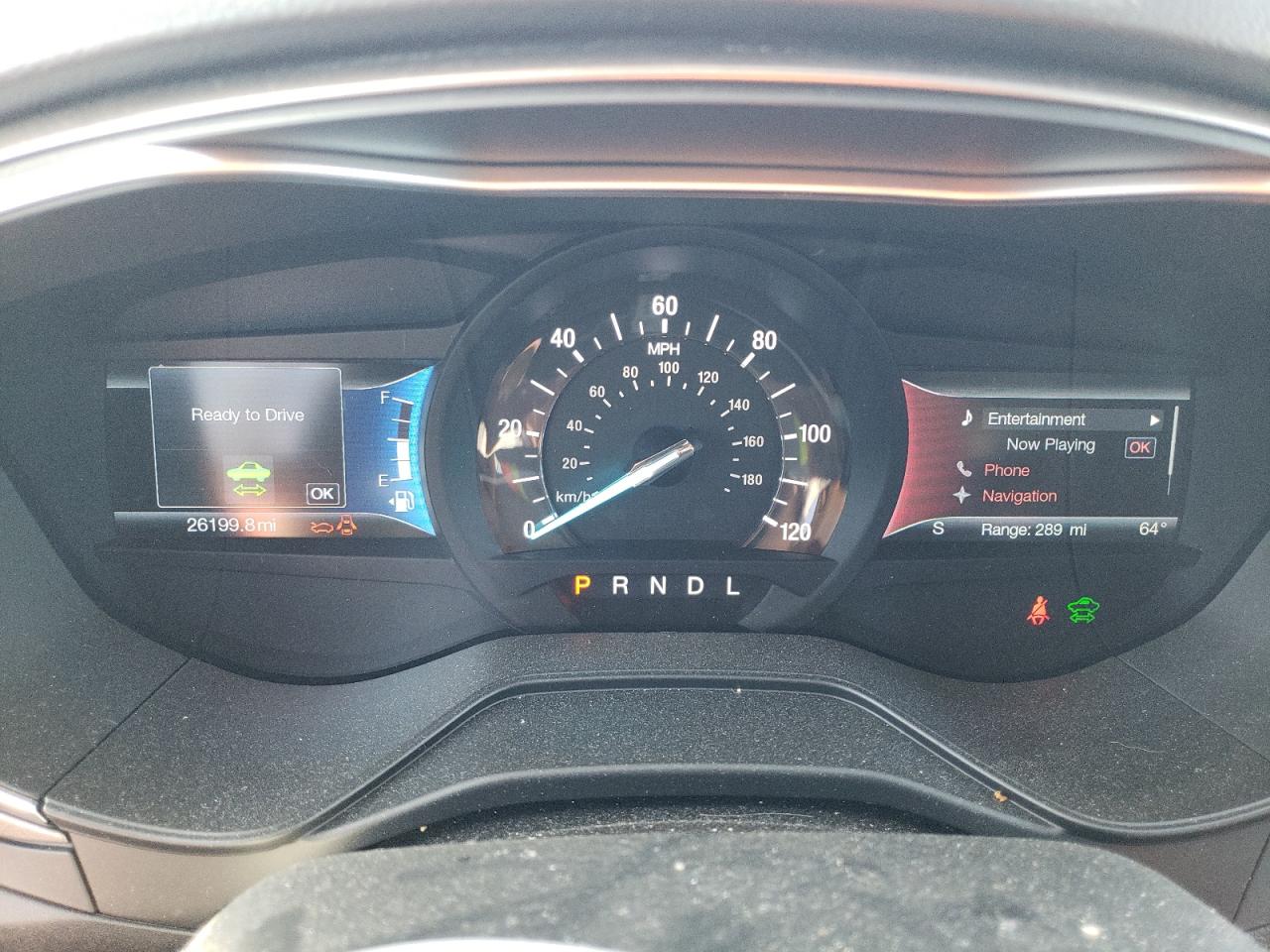 2019 Ford Fusion Se VIN: 3FA6P0LU2KR263989 Lot: 54034035