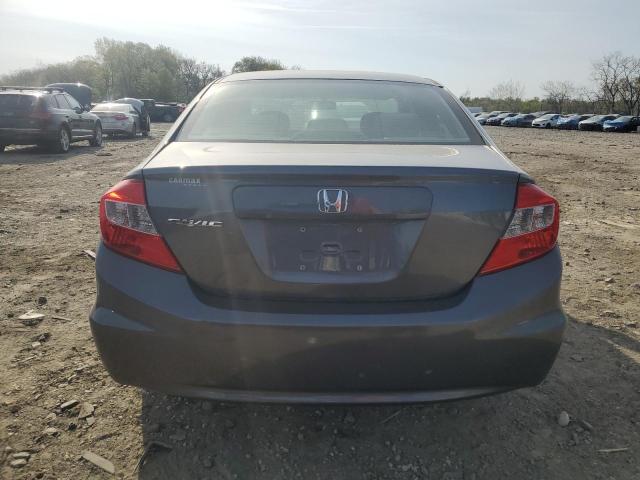  HONDA CIVIC 2012 Gray