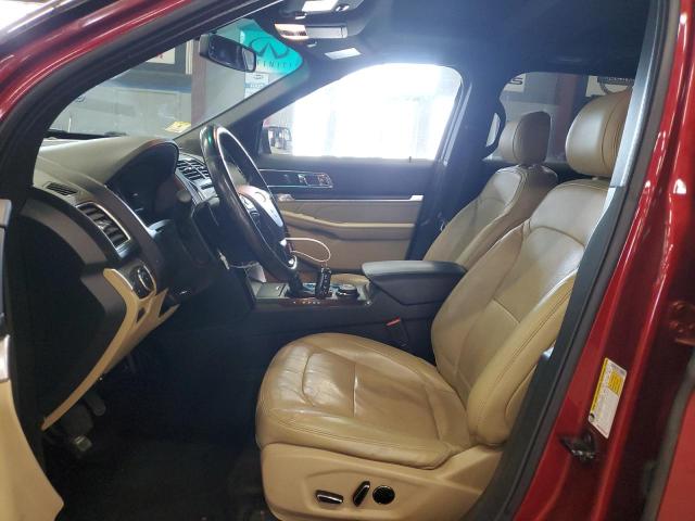  FORD EXPLORER 2016 Красный