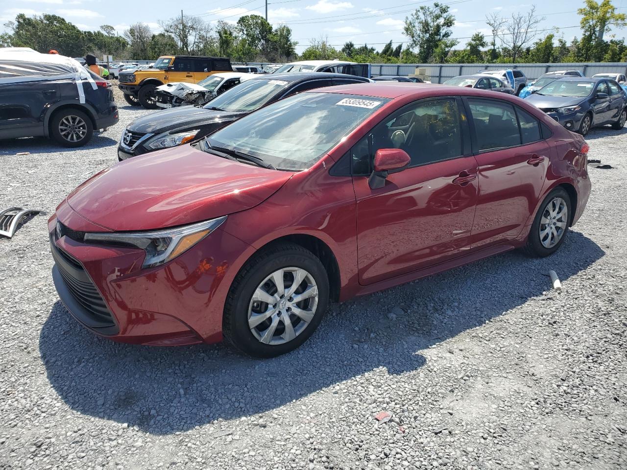 2025 Toyota Corolla Le VIN: JTDBCMFE6S3085972 Lot: 55309545