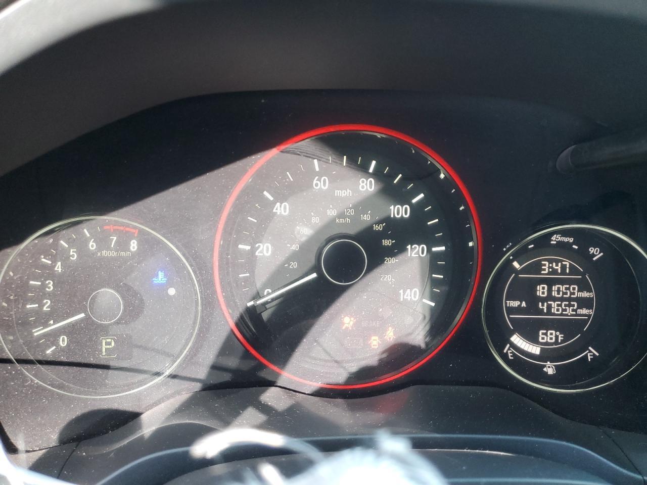 2017 Honda Hr-V Ex VIN: 3CZRU6H55HM717575 Lot: 52526145