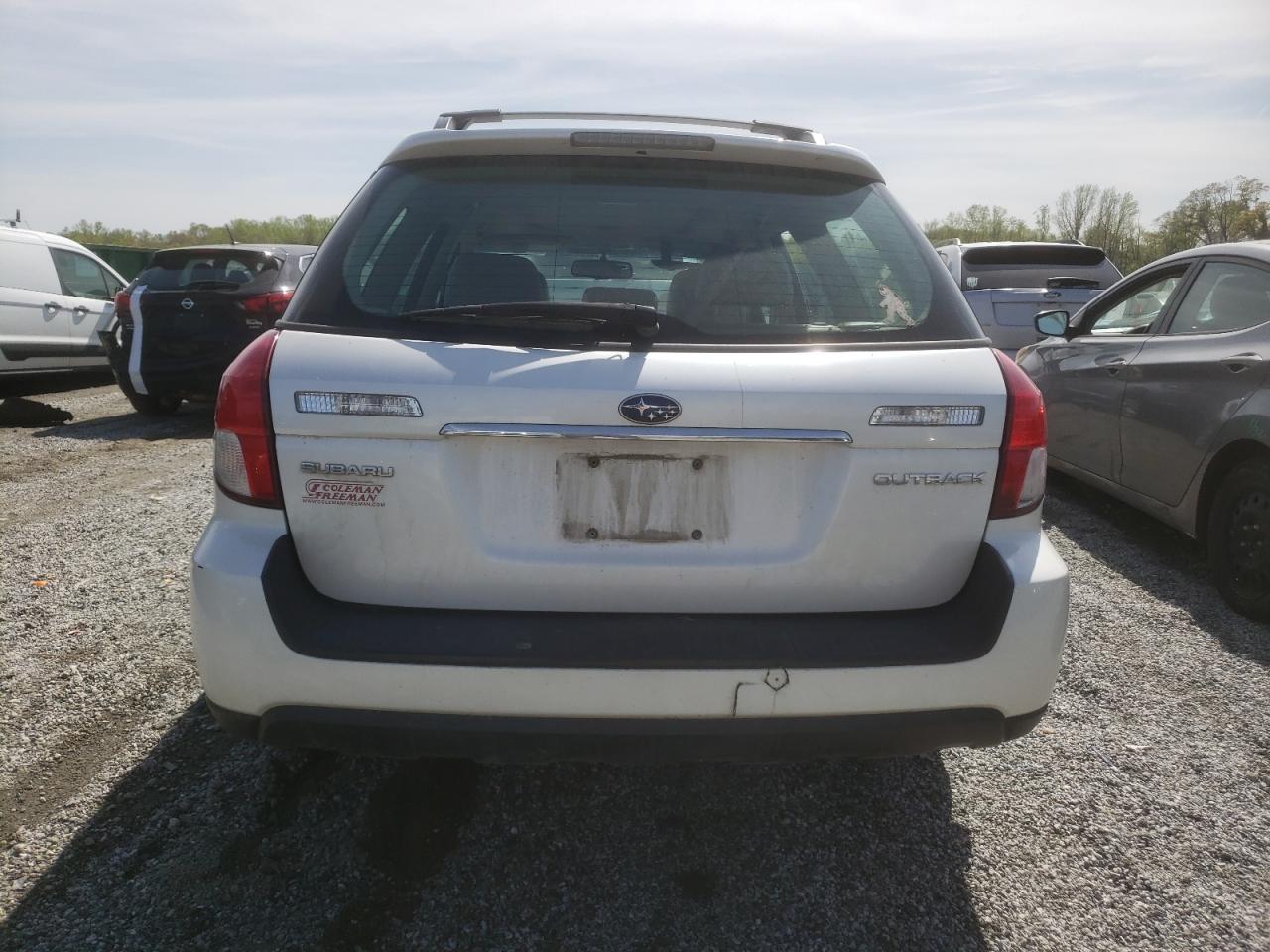 2008 Subaru Outback 2.5I Limited VIN: 4S4BP62C187360195 Lot: 51455635