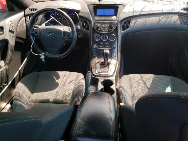  HYUNDAI GENESIS 2014 Czerwony