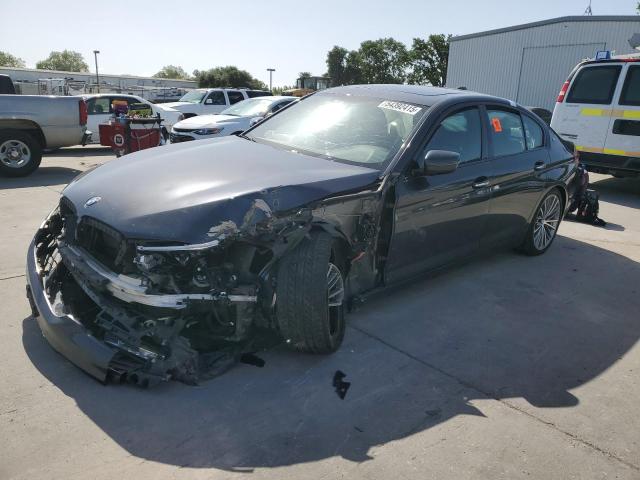  BMW 5 SERIES 2018 Чорний
