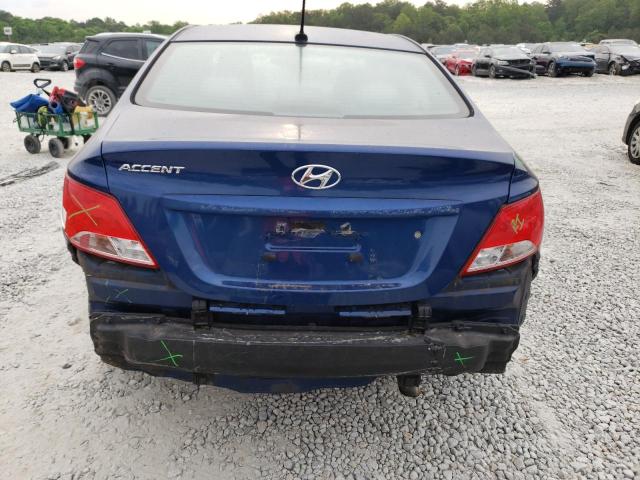  HYUNDAI ACCENT 2016 Синий