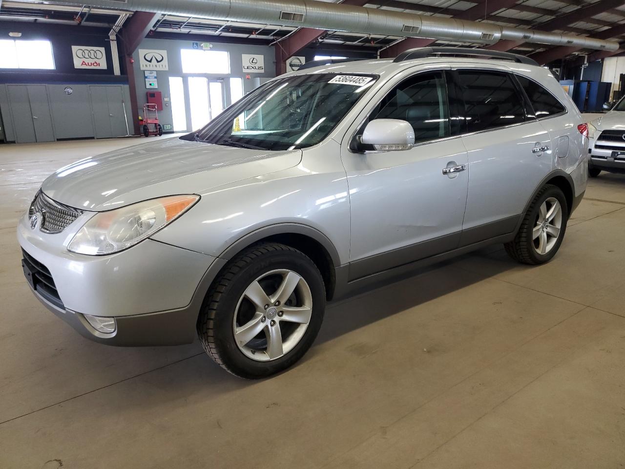 2011 Hyundai Veracruz Gls на продаже в East Granby, CT - Rear End