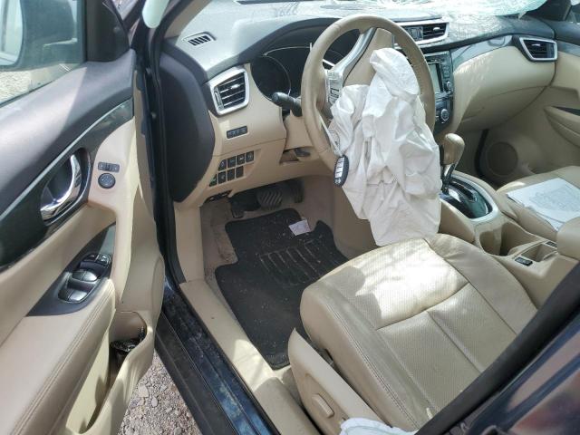  NISSAN ROGUE 2015 Granatowy