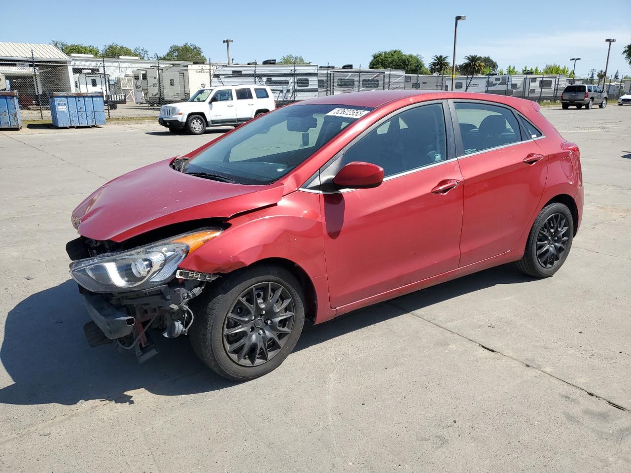 2016 Hyundai Elantra Gt na sprzedaż w Sacramento, CA - Front End
