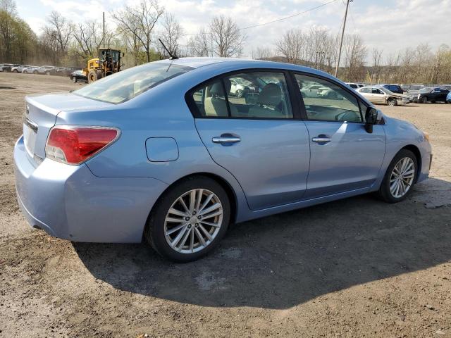  SUBARU IMPREZA 2012 Blue