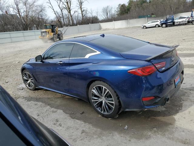  INFINITI Q60 2017 Синий