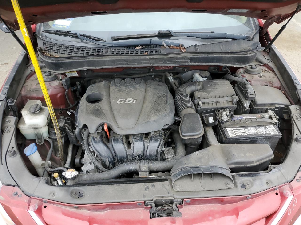 2013 Hyundai Sonata Gls VIN: 5NPEB4AC7DH707573 Lot: 54569895