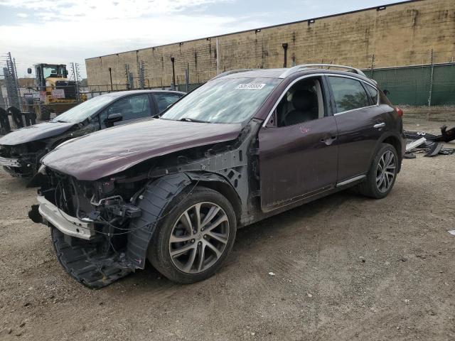  INFINITI QX50 2017 Бургунди