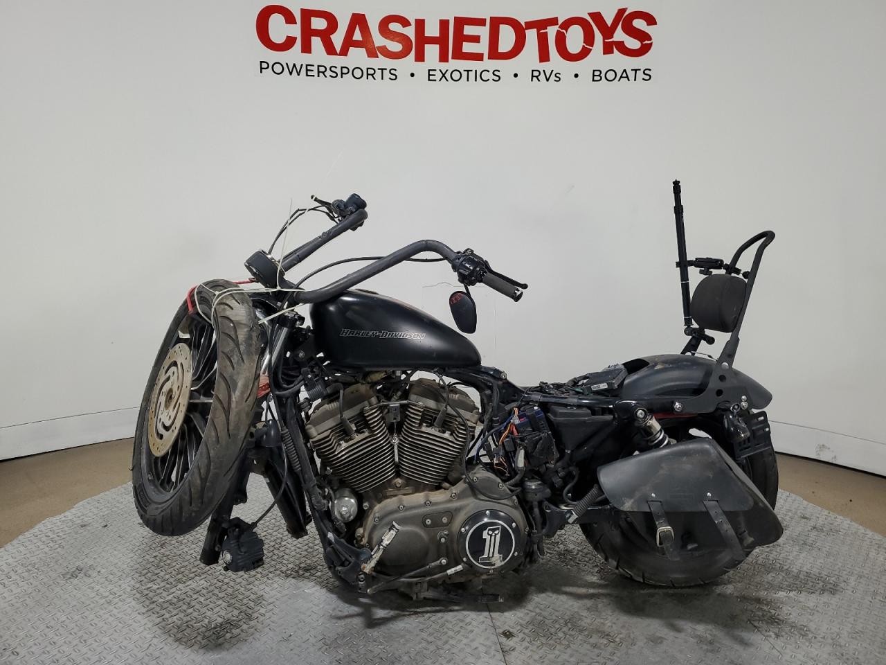 2009 Harley-Davidson Xl883 N black null gas 1HD4LE24X9K462345 photo #4