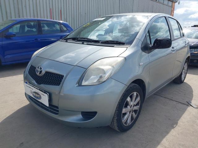 2007 TOYOTA YARIS ZINC for sale at Copart PETERLEE