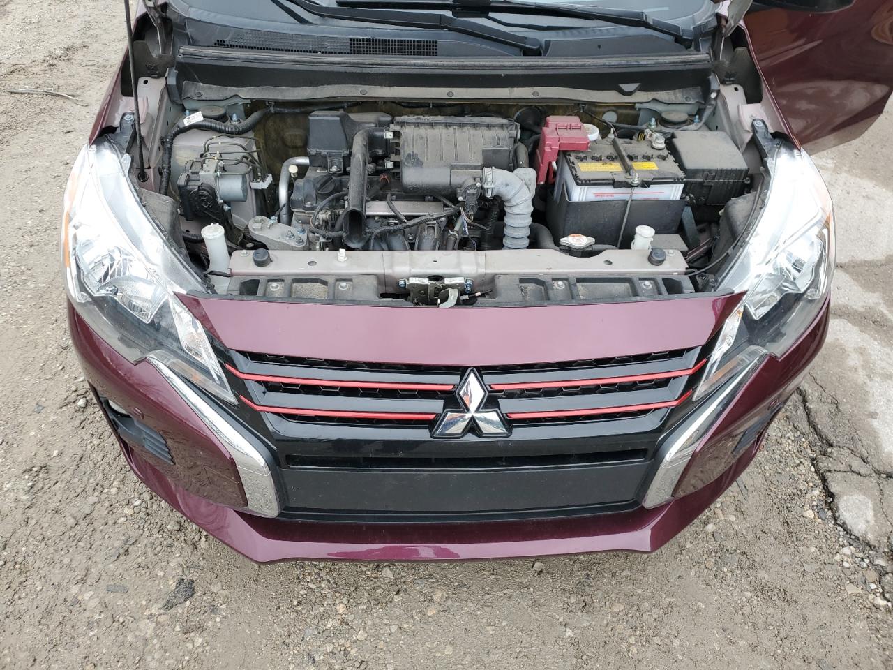 2022 Mitsubishi Mirage G4 Es VIN: ML32FUFJ3NHF08086 Lot: 51950045