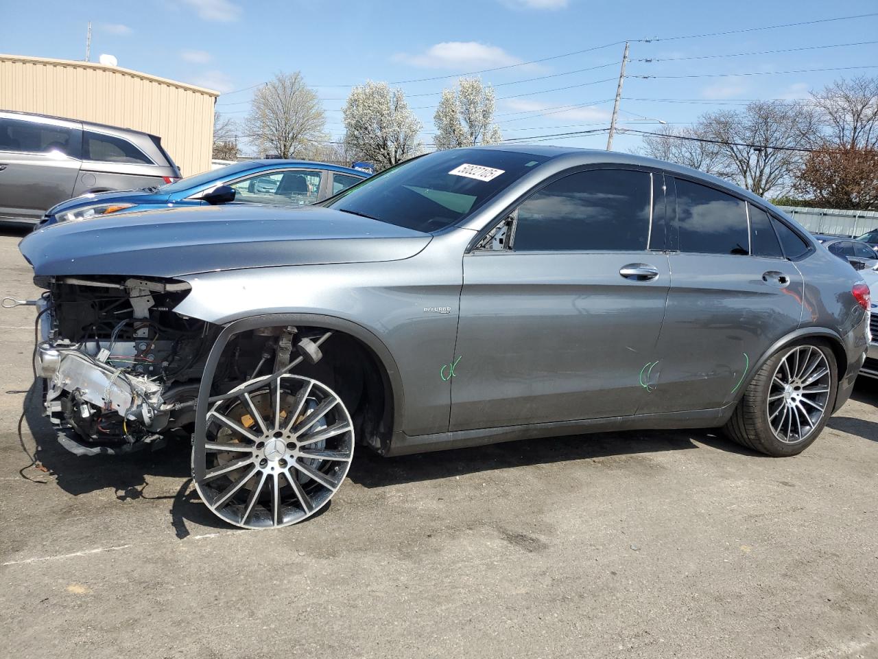 2018 Mercedes-Benz Glc Coupe 43 4Matic Amg na sprzedaż w Moraine, OH - Front End