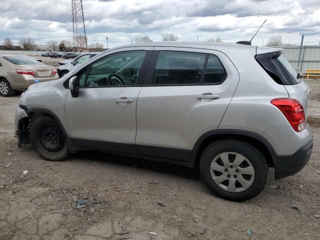  CHEVROLET TRAX 2016 Серебристый