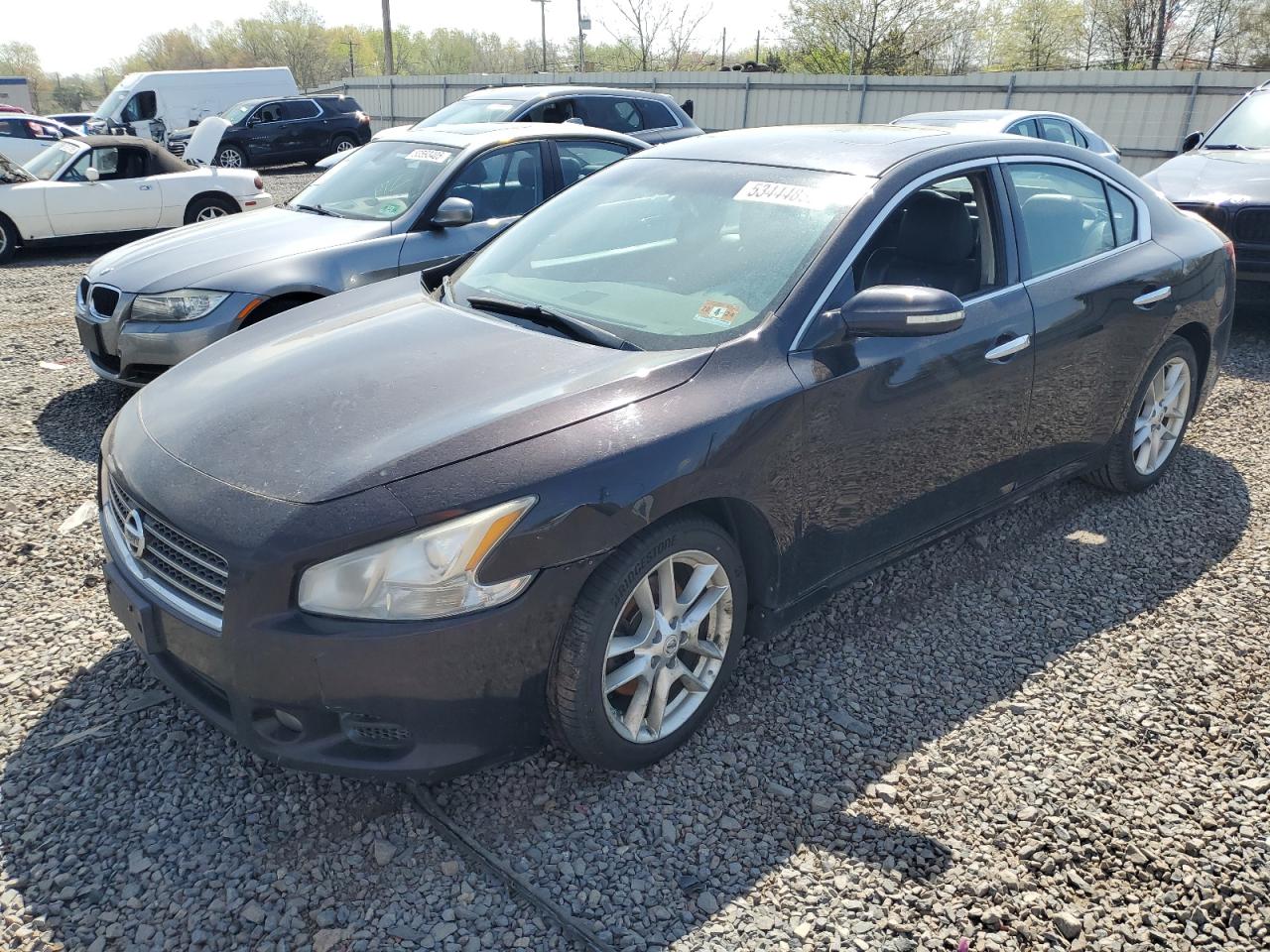 2011 Nissan Maxima S იყიდება Hillsborough-ში, NJ - Front End
