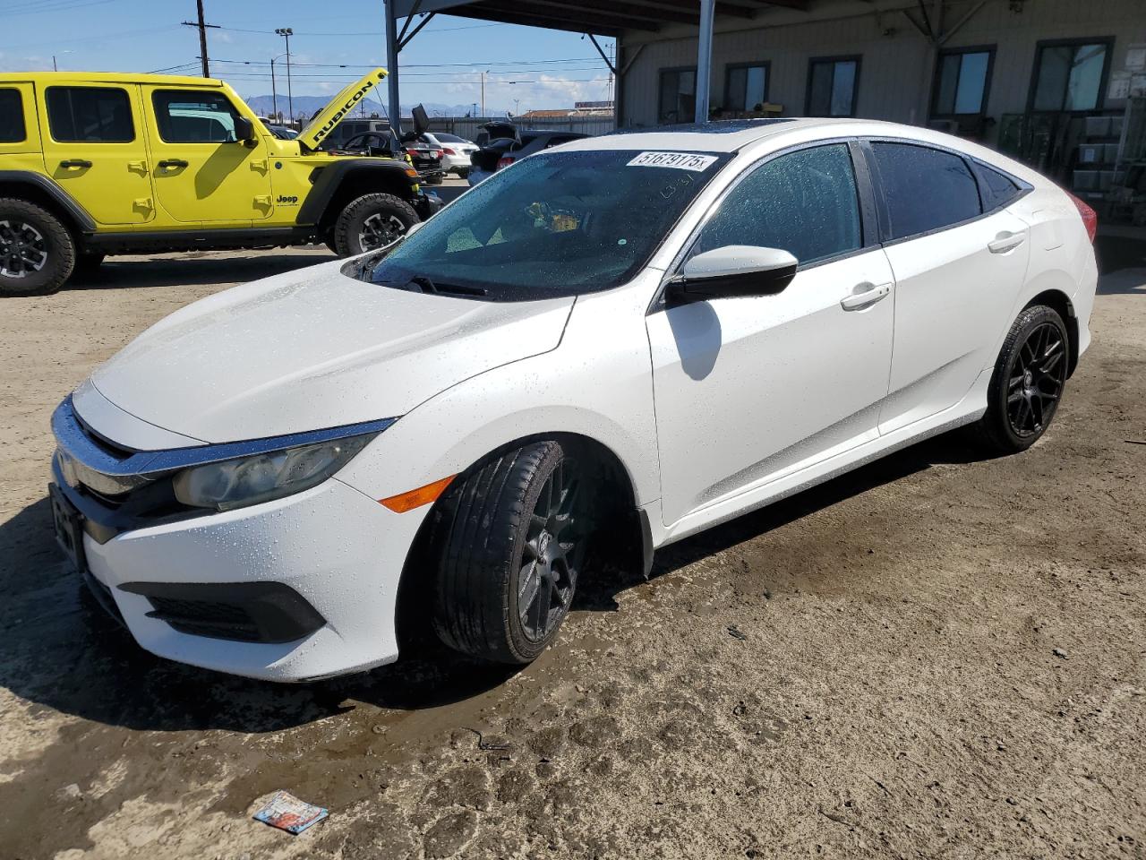2017 Honda Civic Ex na sprzedaż w Los Angeles, CA - Front End