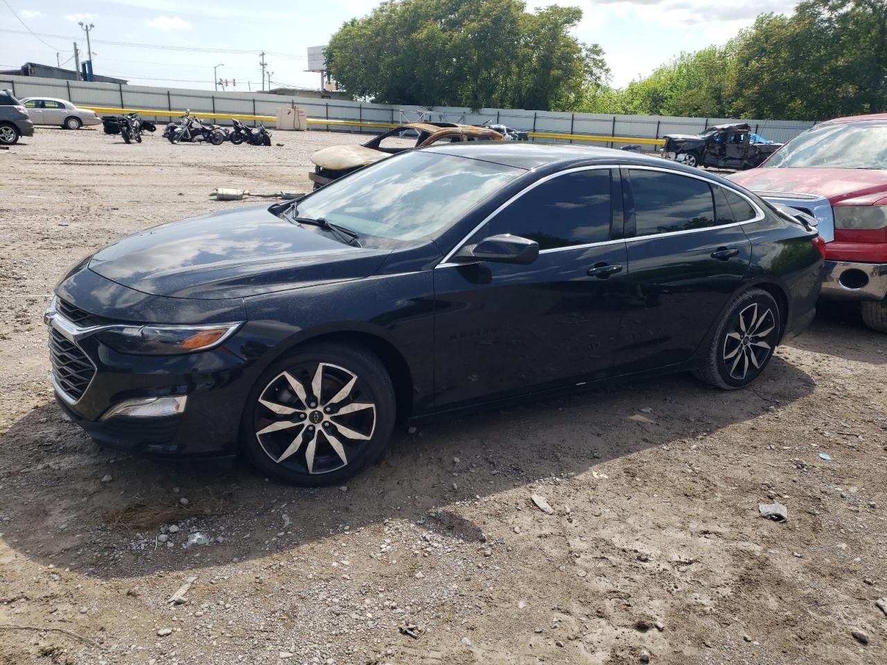 2021 Chevrolet Malibu Rs на продаже в Oklahoma City, OK - Side