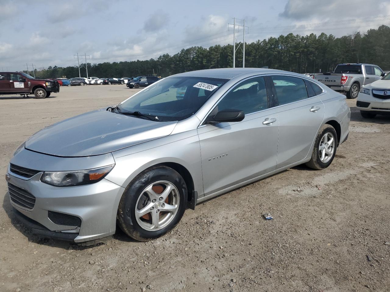 2018 Chevrolet Malibu Ls na sprzedaż w Greenwell Springs, LA - Rear End