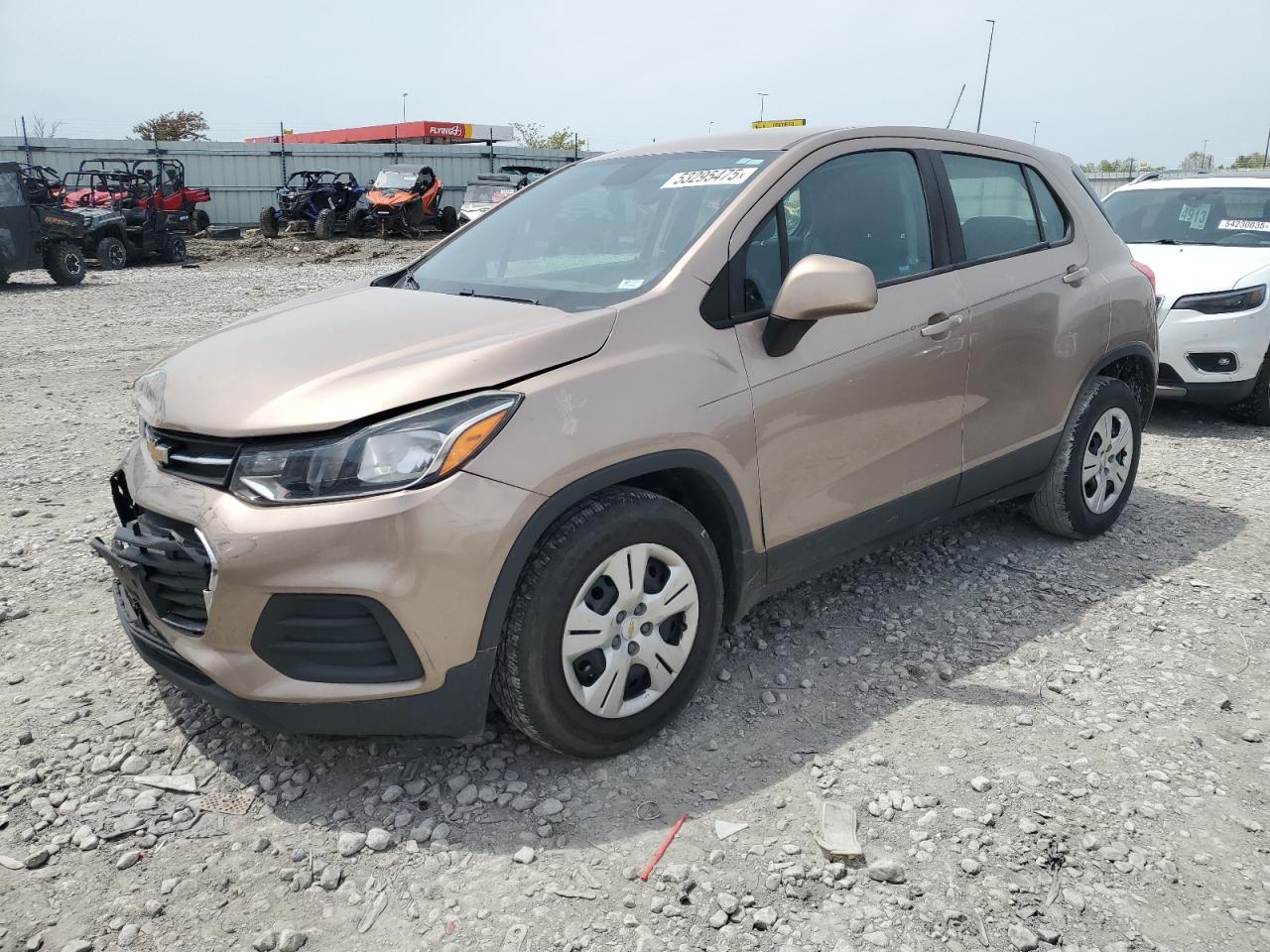 2018 Chevrolet Trax Ls იყიდება Cahokia Heights-ში, IL - Front End