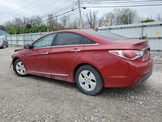  HYUNDAI SONATA 2013 Красный