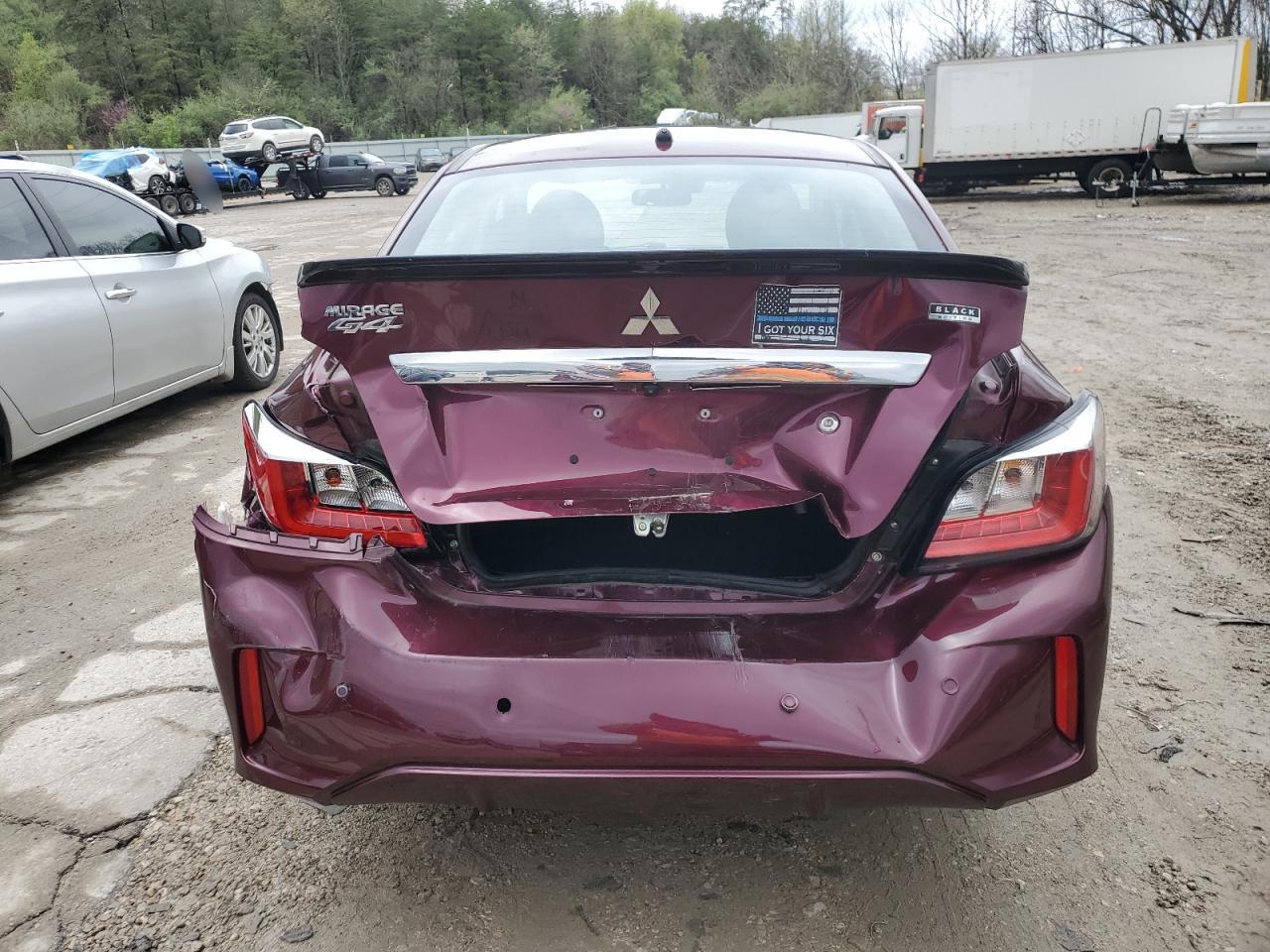 2022 Mitsubishi Mirage G4 Es VIN: ML32FUFJ3NHF08086 Lot: 51950045