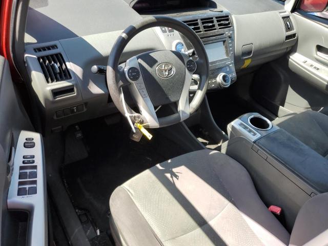  TOYOTA PRIUS 2013 Red