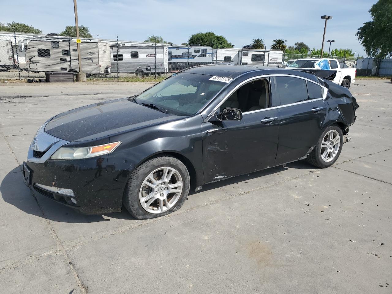 2009 Acura Tl en Venta en Sacramento, CA - Rear End