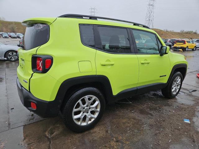  JEEP RENEGADE 2018 Зелений